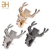 4CM kovový jeleň otočný zámok otočný zámok pre ženy DIY kabelka cez rameno hardvérová časť dekorácia taška príslušenstvo