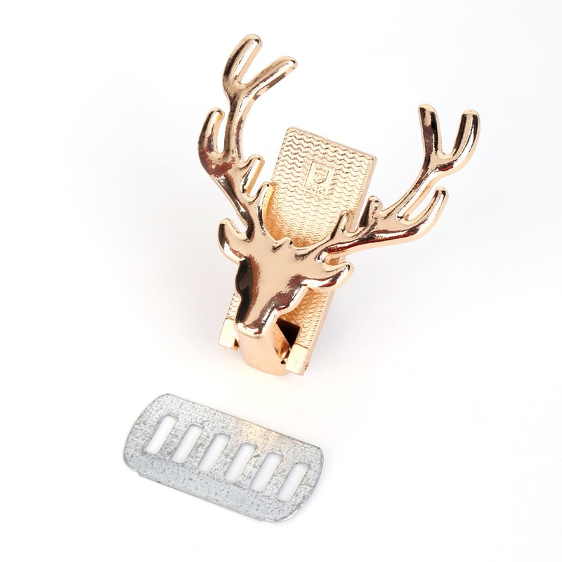 4CM kovový jeleň otočný zámok otočný zámok pre ženy DIY kabelka cez rameno hardvérová časť dekorácia taška príslušenstvo