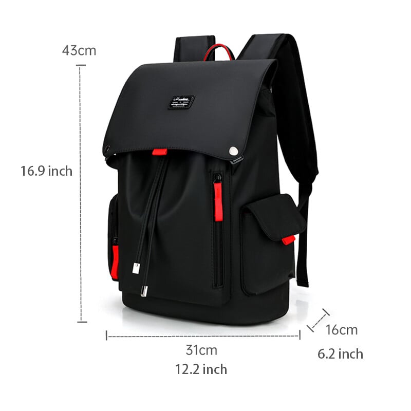 Vysokoškolský batoh pre mužov a ženy, nový vodotesný 15,6" taška na notebook, mládežnícky outdoorový športový batoh na krátke vzdialenosti