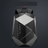 Rucsac dur pentru călăreț de motociclete Rucsac pentru bărbați, supradimensionat, ușor, impermeabil, echipament de călărie, geantă pentru cască din fibră de carbon pentru motociclete