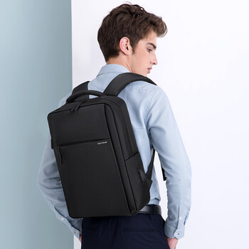 GOLF New Men Backpack usb School 15,6 ιντσών Business Laptop Backpack Μεγάλης χωρητικότητας Αδιάβροχες Μαύρες τσάντες ταξιδίου με φορτιστή usb