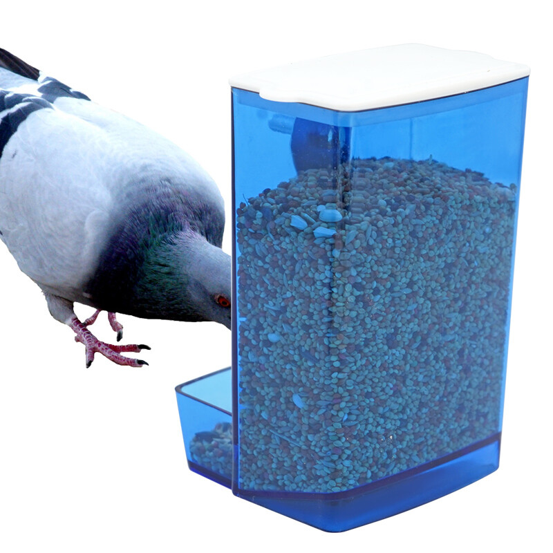 Αυτόματη τροφοδοσία πουλιών Parrot Quail Cage Hanging Feeder Box Αυτόματο αντιχυμένο Mount Budgie Cockatiel Conure Food dispenser
