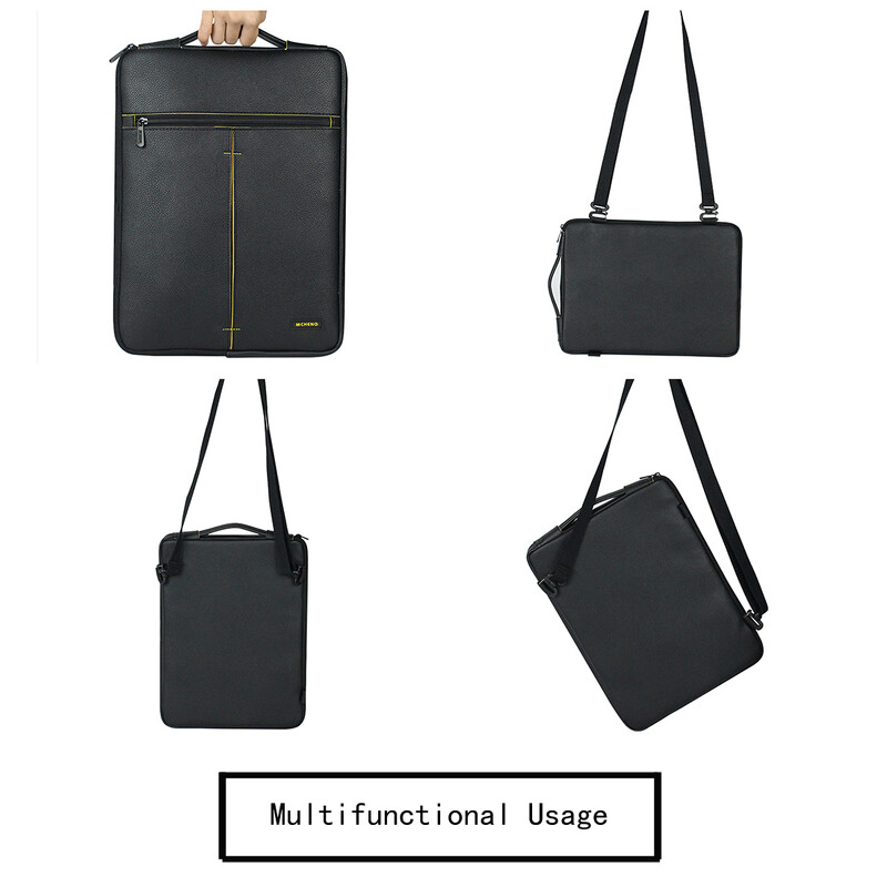 MCHENG 10", 13", 14", 15,6 hüvelykes laptop tok, többfunkciós tok/vízálló notebook táblagép táska hordtáska