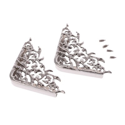 M6CC fém táskák kézitáskák kapcsos élek üreges rögzített dekoratív csat barkácsolás hardvertartozékok