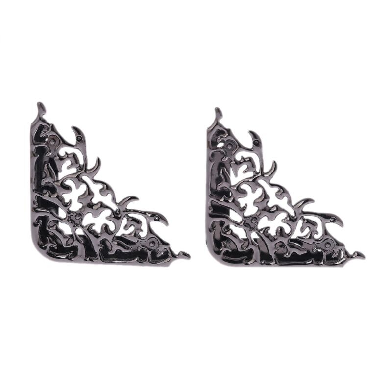 M6CC fém táskák kézitáskák kapcsos élek üreges rögzített dekoratív csat barkácsolás hardvertartozékok