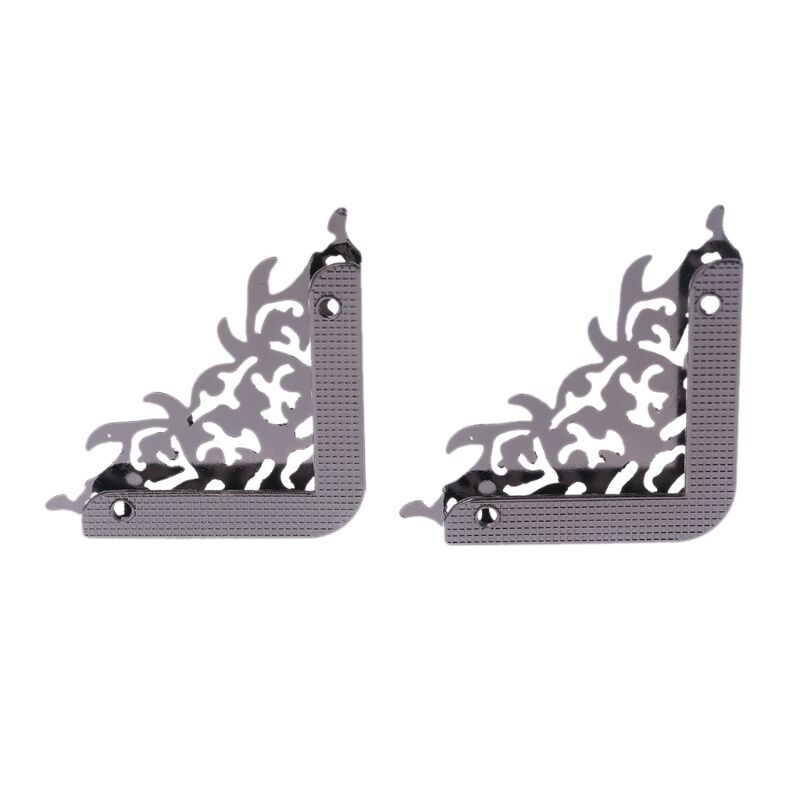 M6CC fém táskák kézitáskák kapcsos élek üreges rögzített dekoratív csat barkácsolás hardvertartozékok