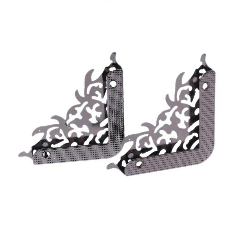 M6CC fém táskák kézitáskák kapcsos élek üreges rögzített dekoratív csat barkácsolás hardvertartozékok