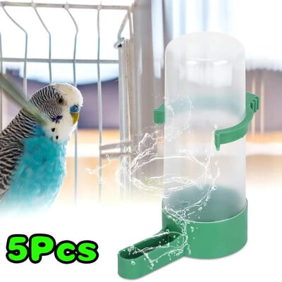 Vízadagolók madárketrecekhez Madárpoharak Palackok Verebek Papagájok Papagájok Kakasok és Lovebirds Etető és itató