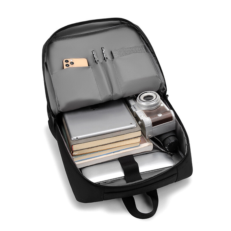 Batoh na notebook s USB konektorom, pánsky biznis batoh, ležérny multifunkčný vodotesný vysoko kvalitný školský batoh pre mužov