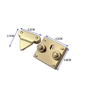 Натиснете ключалката Метална ключалка за натискане Превключватели за ръчни чанти Портмоне Багаж Хардуер Затваряне на чанта Части от цинкова сплав Аксесоари