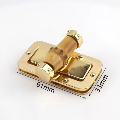 1/2 db Meetee Fashion Arany Fém zár Csattal Forgatható Zárak Záró Snap Clip csatok barkácstáska pénztárca hardver javítási kiegészítők
