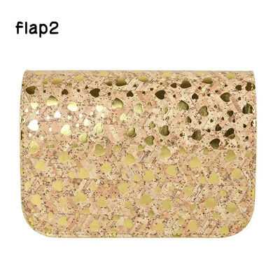 TANQU Νέο μοτίβο με κόκκους ξύλου PU Δερμάτινο κάλυμμα με πτερύγιο καπάκι Clamshell με μαγνητικό κούμπωμα κούμπωμα για Obag O Τσάντα τσέπης