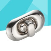 12 ks príslušenstvo na výrobu tašiek, kožená kabelka, otočný zámok, šperky, kovový patentný uzáver, DIY kabelka, nevyhnutná súčasť