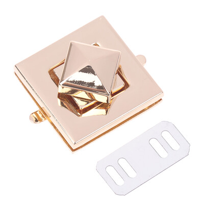 3,0 cm štvorcový tvar spony otočný zámok otočný zámok pre DIY ženy taška kabelka cez rameno kabelka hardvér batožina tašky príslušenstvo
