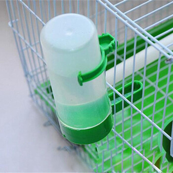 Bird Feeders Waterer Drinker With Clip For Bird Feeders Parrot Cages Μπουκάλια διανομής νερού Μπολ Ποτών Προμήθειες πουλιών για κατοικίδια