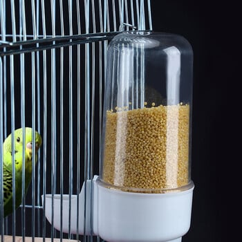 200ml Bird Feeder Μεγάλης Χωρητικότητας Αδιάβροχο Αδιάβροχο Δοχείο Αυτόματης τροφοδοσίας Μπολ Αξεσουάρ κλουβιών πουλιών για παπαγάλους παπαγάλων