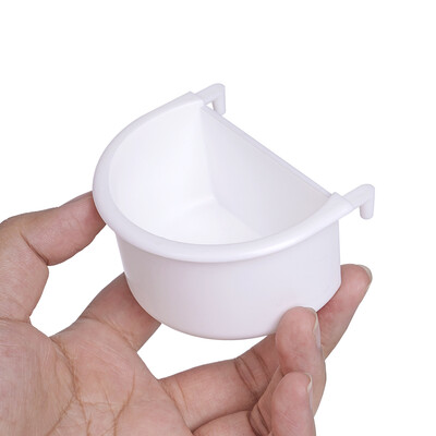 2/1 darabos madáretető edény Könnyen felszerelhető madárketreces etetőtál kisállatoknak Budgie Papagáj papagájok Lovebirds