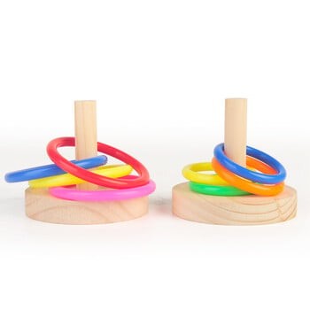 Bird Toy Mini Ring Παιχνίδια κατάλληλα για παπαγάλους Παιχνίδια πνευματικής ανάπτυξης Colorful Ring Bird Activity Training Toys Budgie