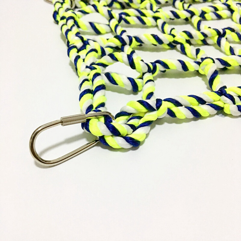 Kisállat Függőágy Játék Hörcsög Mókus Kölyök Háló Kötélház Erkély Függőágy Színes Szövés Mászó Háló Papagáj madárháló