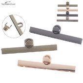 Krepšys senovinis metalinis užsegimas, pasukamas spynos pasukamas mygtukas, skirtas „pasidaryk pats“ rankinei.