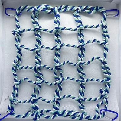 Paukščių tinkleliai Papūgos žaislai Nailono virvė Papūgos kabantys pagalvėlės Žaislai Papūgos kramtymo treniruokliai Paukščių reikmenys Paukščių narvų priedai