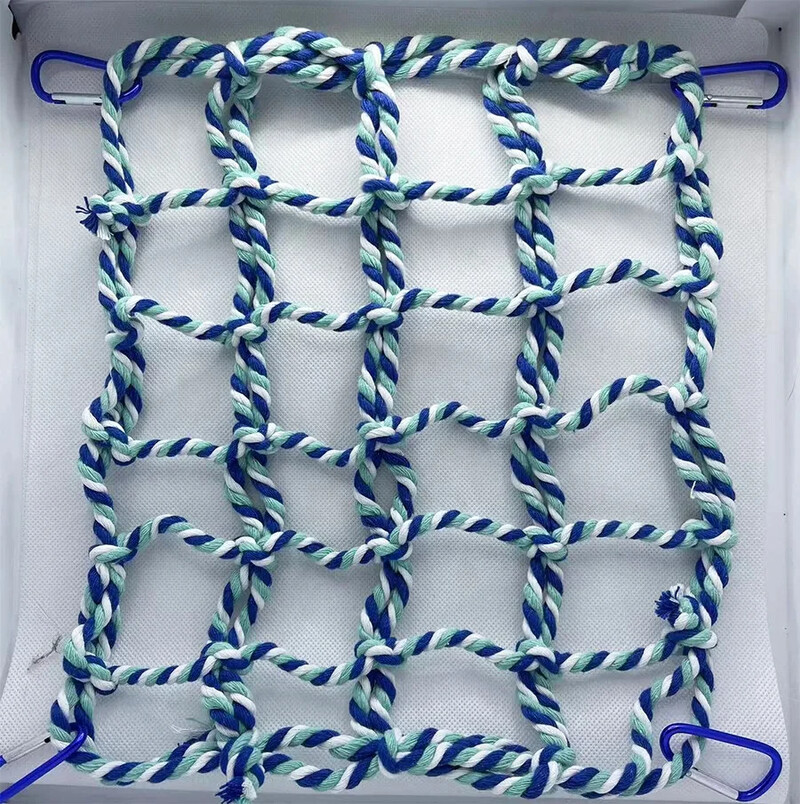 Paukščių tinkleliai Papūgos žaislai Nailono virvė Papūgos kabantys pagalvėlės Žaislai Papūgos kramtymo treniruokliai Paukščių reikmenys Paukščių narvų priedai