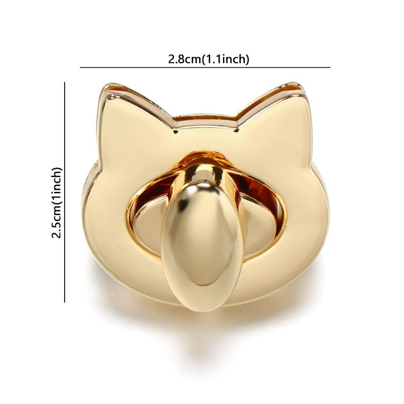 Metalinis krepšys, pasukamas užraktas, skirtas „pasidaryk pats“ dekoravimui. Oda amatai Mieli katės/paukščių užsegimai Užraktai Rankinė Pečių krepšiai Aparatūros puošybos priedai