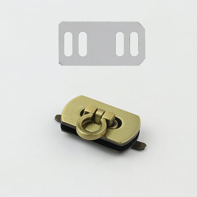 1 ks kovový trojuholníkový lisovací zámok módny spínač zámok pre DIY kabelku, tašku, peňaženku, batožinu, hardvér na uzatváranie tašiek, diely a príslušenstvo