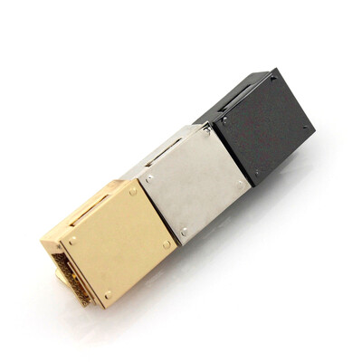 1 бр. Метална чанта Turn Lock Twist Lock Clasp Rectangle for Leather Craft Women Bag Ръчна чанта Чанта през рамо Портмоне Направи си сам Хардуер