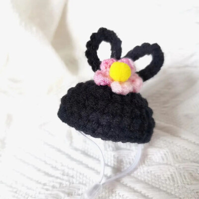 Papūgos papūgos kačiukas Bijūnų papūga paukščių kepurė naminių gyvūnėlių vilnos nėrimo megzti maži plaukų apdangalai, galvos apdangalai, apdangalai, paukščiai, žaislai