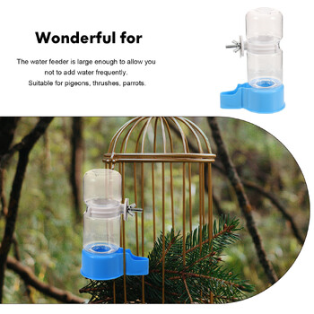 Bird Drinker Hummingbird Feeders Cage Water Parrot Automatic Dispenser for Drinking Accessories Plastic Waterer