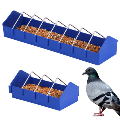 20cm/40cm Thickened Bird Pigeon Feeder Trough Chicken Food Fountain Μπολ τροφοδοσίας νεοσσών Υποδοχή δοχείου Εργαλείο διανομής τροφίμων