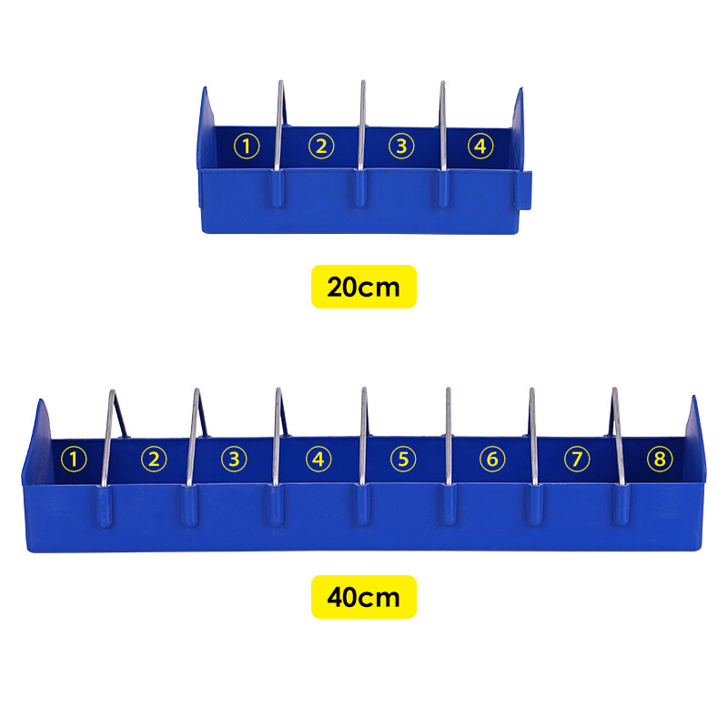 20cm/40cm Hrănitor de porumbei pentru păsări îngroșat, fântână pentru hrană pentru pui