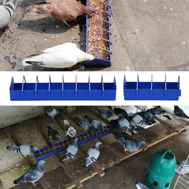 20cm/40cm Hrănitor de porumbei pentru păsări îngroșat, fântână pentru hrană pentru pui
