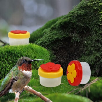 Flower Hummingbird Ring Feeders For Outdoors Bird Feeders Garden Backyard Pet Bird Feeders Yard Bird Drinking Supplies 1Pc