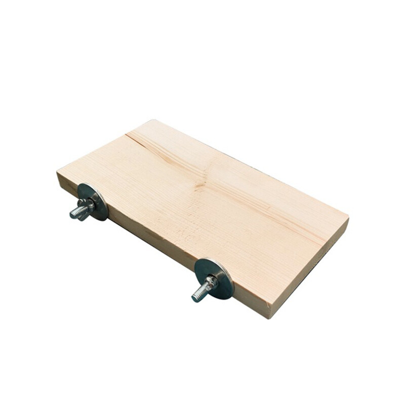 Suport din lemn Platformă Jucării pentru păsări Animale de companie Suport pentru papagali Bibani pentru hamster Accesorii pentru colivie pentru gerbili Soareci Jucării din lemn