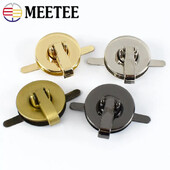 5db kerek fém forgatható zárak pattintható kézitáskákhoz Női táska csavarható zárak kapcsok záródás barkácstáskák hardver kiegészítők