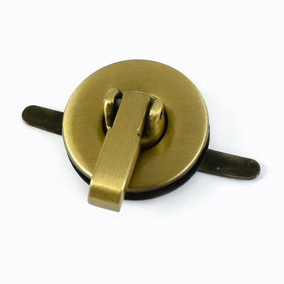 5db kerek fém forgatható zárak pattintható kézitáskákhoz Női táska csavarható zárak kapcsok záródás barkácstáskák hardver kiegészítők