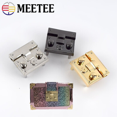 2/5 kom Meetee metalna torba Snap Lock Kopče za torbicu Kopča za zatvaranje DIY torbica Twist Turn Brave Torbe Dodaci Zamjenske kopče