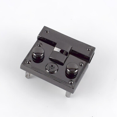 2/5 vnt. Meetee metalinis krepšys užsegamas užraktas rankinės užsegimai Užsegama sagtis „pasidaryk pats“ piniginė „Twist Turn“ Spynos Krepšiai Aksesuarai Keičiamos sagtys