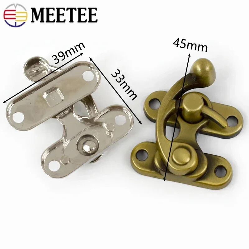 2-10 ks 45X37mm kovová pracka na visiaci zámok na dekoráciu kabelky, zatváranie, spona na drevenú krabičku, otočný zámok, DIY hardvérové príslušenstvo