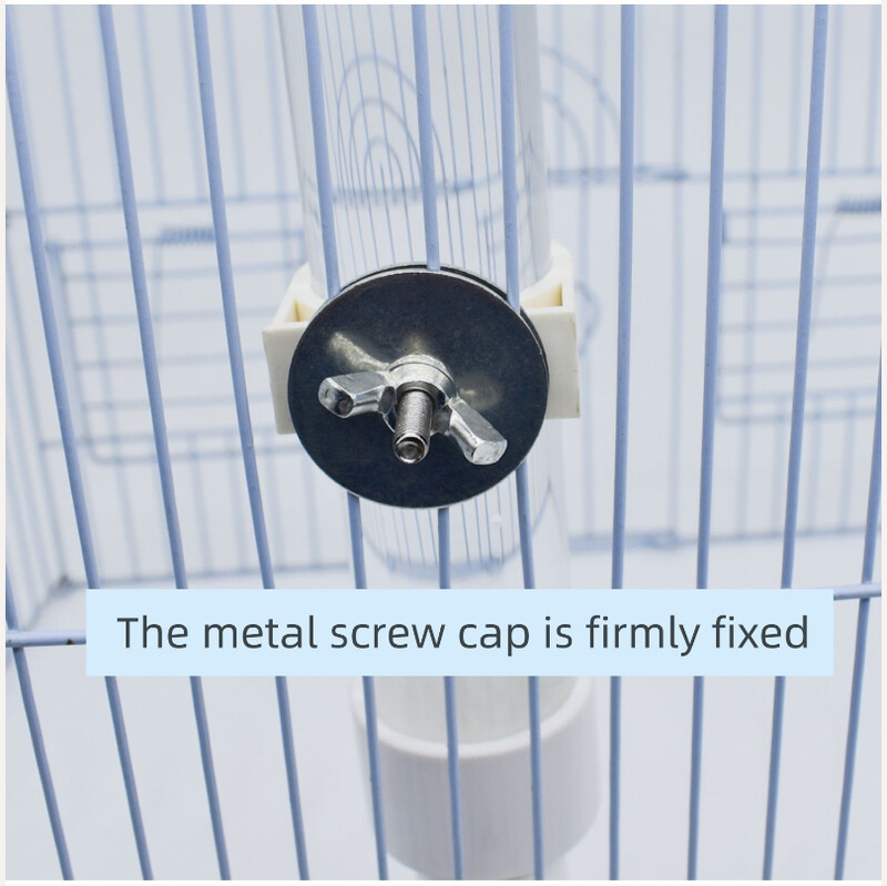 Papagáj ivóvízforraló nagy automata vízetető kisállat csincsilla nyúl vizespohár kültéri ketreces csirkék madáritató