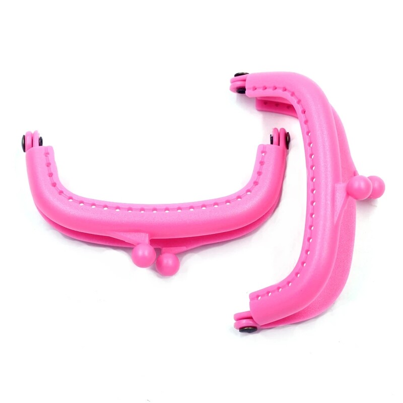 10 ks 8,5 cm Candy Arc živicový plastový rám na kabelku s otvorom Kiss Clasp Lock DIY šijacie tašky príslušenstvo