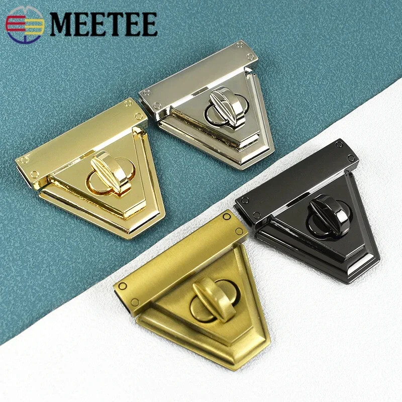 1-4 ks 50X39mm kovová pracka na tašku, kabelku, dekoráciu, otočné zámky, zatváranie kabelky, náhradná spona, DIY hardvérové príslušenstvo