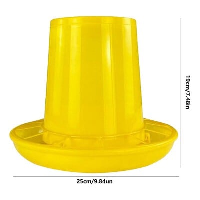 Kis csirkeetető Csirkeetető nagy kapacitású, hulladékmentes csirkeetető Automata csirke-adagoló piknik asztali etető