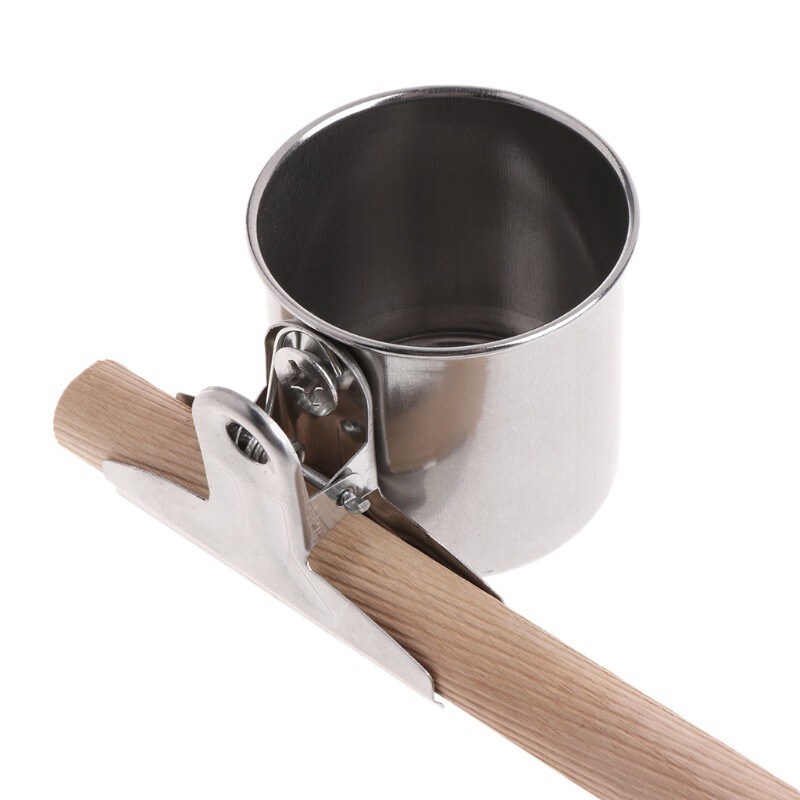 Nerūdijančio plieno paukščių papūgos lesyklėlė apvali aviary naminių gyvūnėlių ėdalo vandens šėrimo dubuo