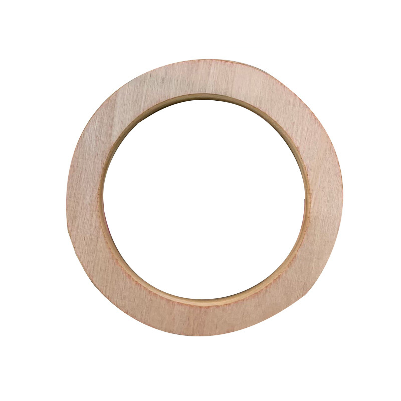 Kerek fa kézitáskák fogantyú fa táska fogantyúk csíptetős táskák rész Kézzel készített egyszerű táska pénztárca dekoratív barkácstáska kiegészítők