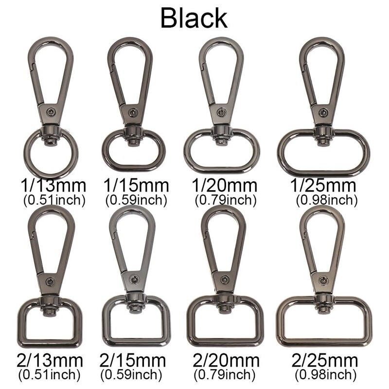 5 bucăți Hardware DIY Breloc Piese Piese Accesorii Guler Inel Split Carabinier Snap Genți Curea Catarame Cârlig Închizătoare homar