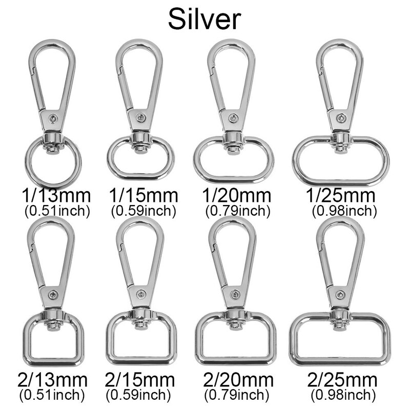 5 bucăți Hardware DIY Breloc Piese Piese Accesorii Guler Inel Split Carabinier Snap Genți Curea Catarame Cârlig Închizătoare homar