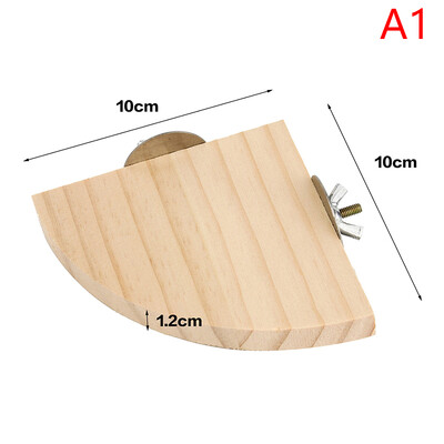 Papagáj hörcsög állvány tábla Fa sügér állvány konzol játék hörcsög ág sügér madárketrec játék ketrec állvány tábla madárkellékek
